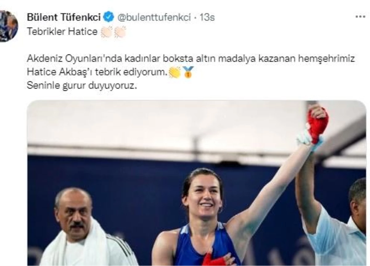 Milli boksör Akbaş\'a bir madalya da Akdeniz Oyunları\'nda