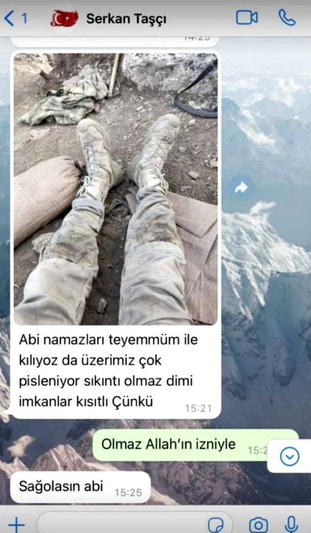 Pençe-Kilit Operasyonu şehidi son yolculuğuna uğurlandı Pençe-Kilit Operasyonu şehidi son yolculuğuna uğurlandı