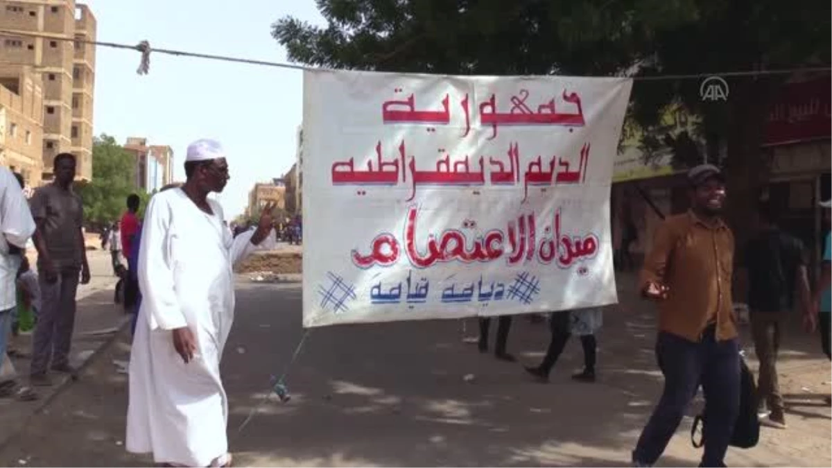 Son dakika haberleri! Sudan\'daki askeri yönetim karşıtı gösteriler