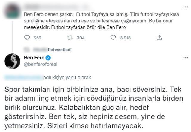 Ünlü rapçi Ben Fero'nun 'Çöp' yorumu taraftarları ayağa kaldırdı! Tepkilerin ardı arkası kesilmiyor