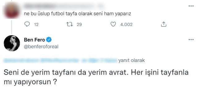 Ünlü rapçi Ben Fero'nun 'Çöp' yorumu taraftarları ayağa kaldırdı! Tepkilerin ardı arkası kesilmiyor