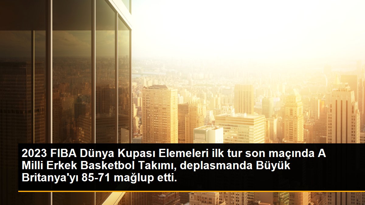 FIBA 2023 Dünya Kupası Avrupa Elemeleri