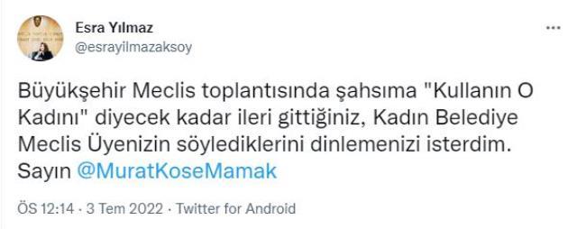 AKP'li Mamak Belediye Meclis Üyesinden, AKP'li Mamak Belediye Başkanına: 'Hala Akraba Çeteniz Kimi İsterse, Belediyede O Çalışıyorsa…'