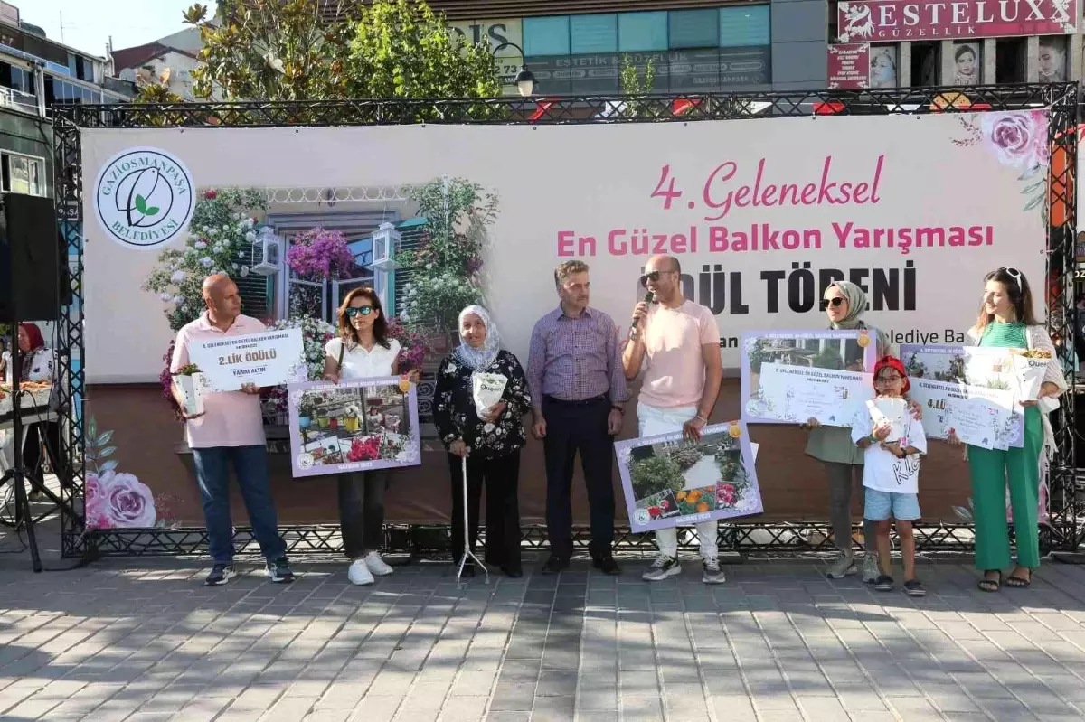 Gaziosmanpaşa "En Güzel Balkon"unu seçti