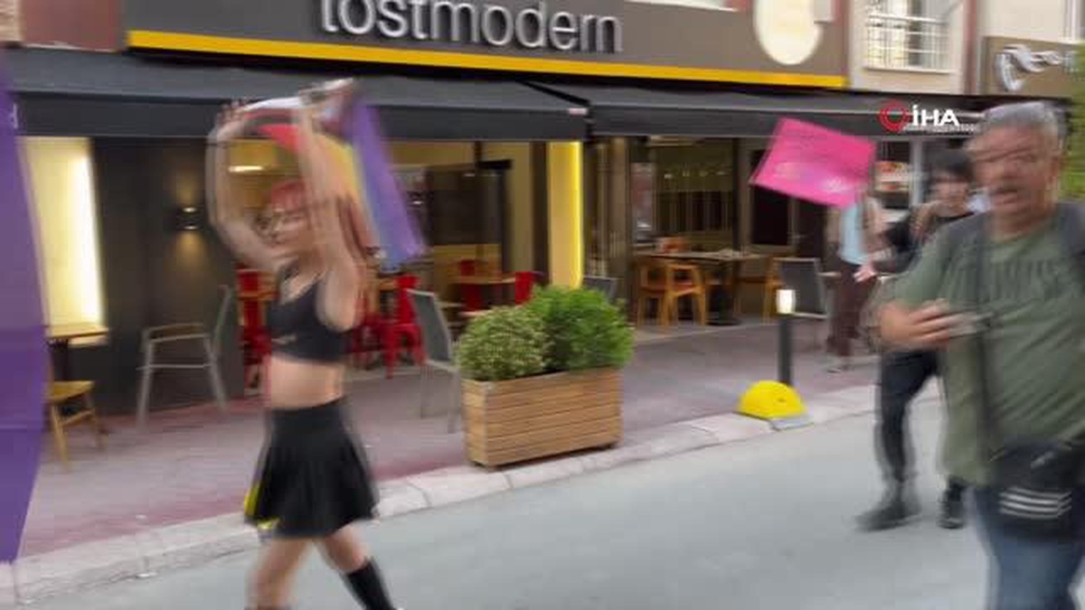 Son dakika haber | İzinsiz LGBT yürüyüşüne polis müdahalesi: 10 gözaltı