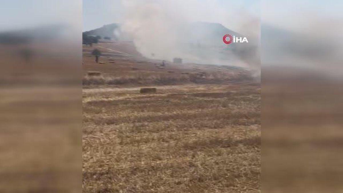 Son dakika haberi | Kepsut'ta korkutan tarla yangını