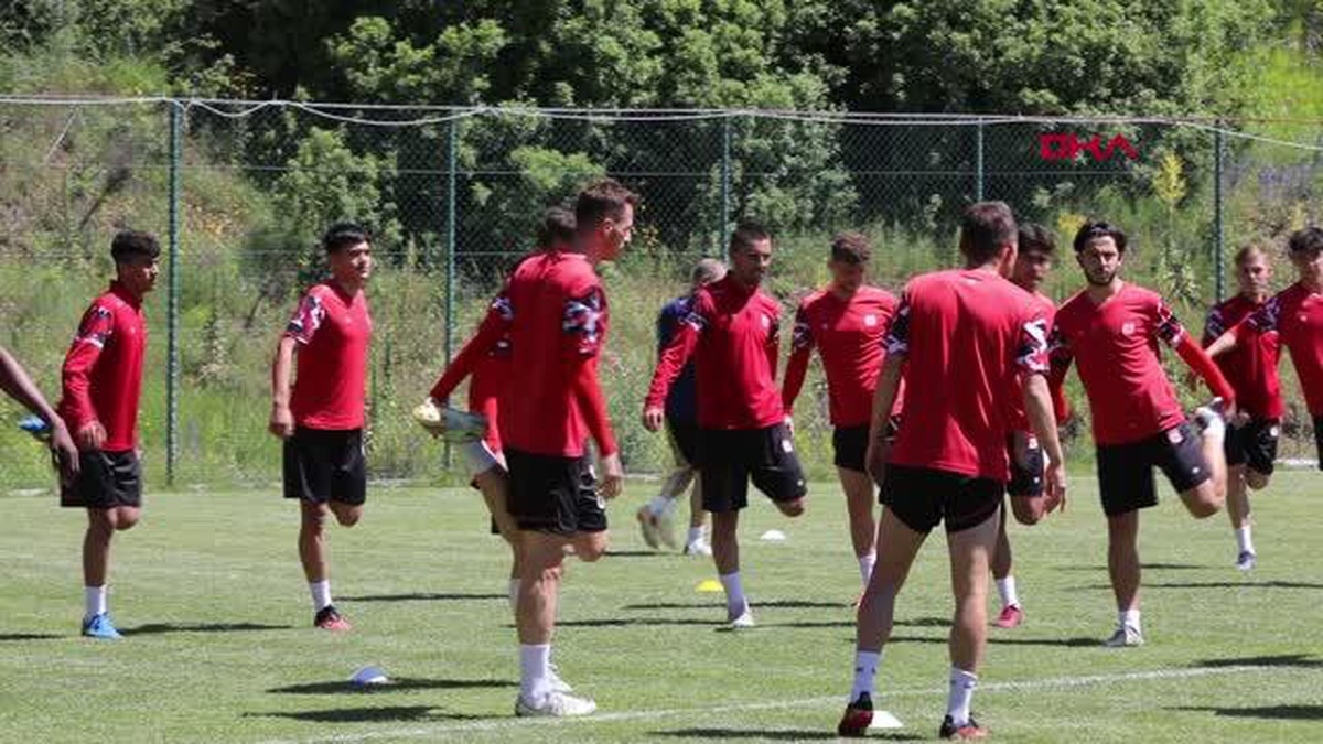 SPOR Demir Grup Sivasspor\'un Bolu kampındaki çalışmaları sürüyor