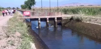 Sulama kanalına giren çocuk boğuldu