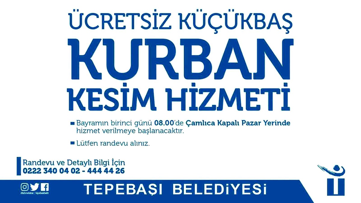 Tepebaşı\'nda Kurban Bayramı hazırlıkları sürüyor