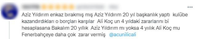 Acun Ilıcalı'dan Aziz Yıldırım'a olay sözler! Fenerbahçe taraftarı ayaklandı Acun Ilıcalı'dan Aziz Yıldırım'a olay sözler! Fenerbahçe taraftarı ayaklandı