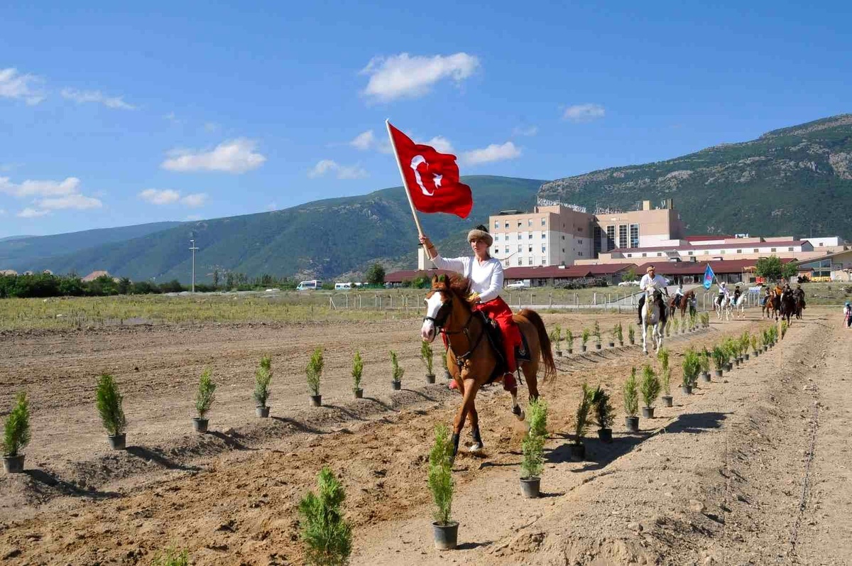 Akşehir Atlı Okçuluk Doğu Grubu Müsabakaları Çeyrek Final Müsabakaları tamamlandı