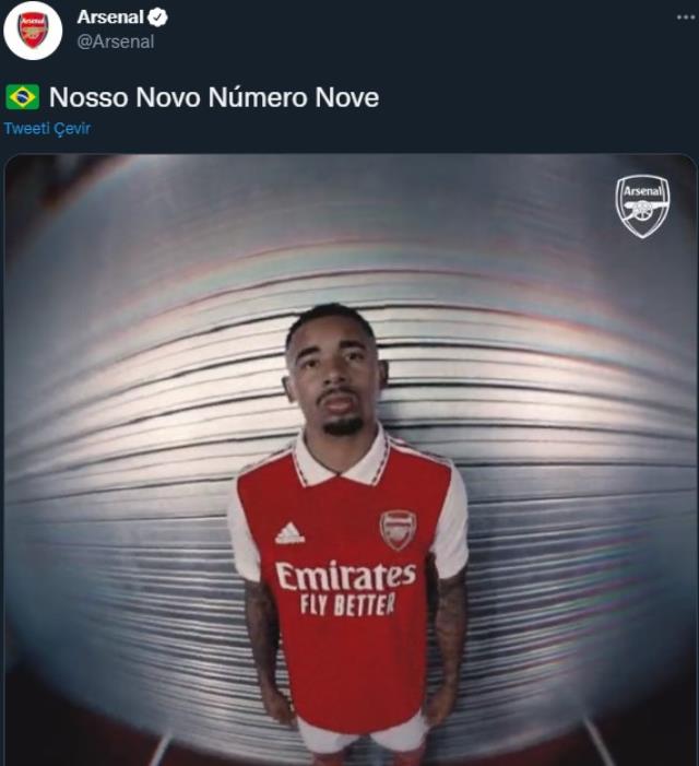 Arsenal yeni golcüsünü buldu! Yıldız golcü Gabriel Jesus ile sözleşme imzalandı Arsenal yeni golcüsünü buldu! Yıldız golcü Gabriel Jesus ile sözleşme imzalandı