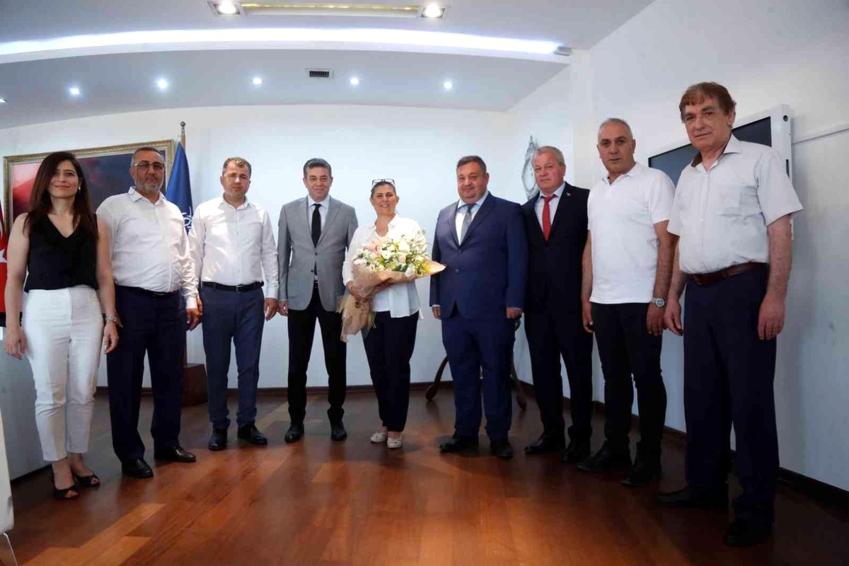 Aydın Esnaf ve Sanatkarlar Odaları Birliği\'ni ağırladı