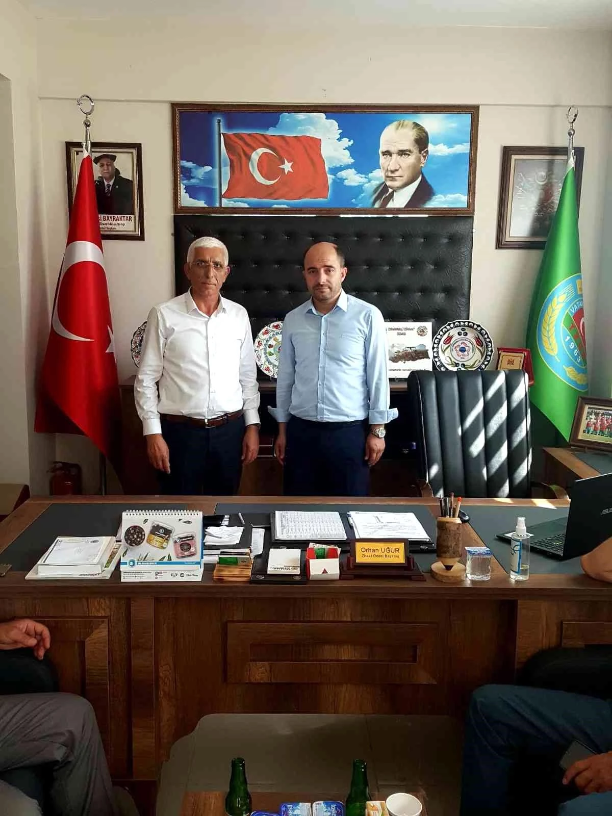 Başkan Asa\'dan zeytin çiftçisi için Osmaneline ziyaret