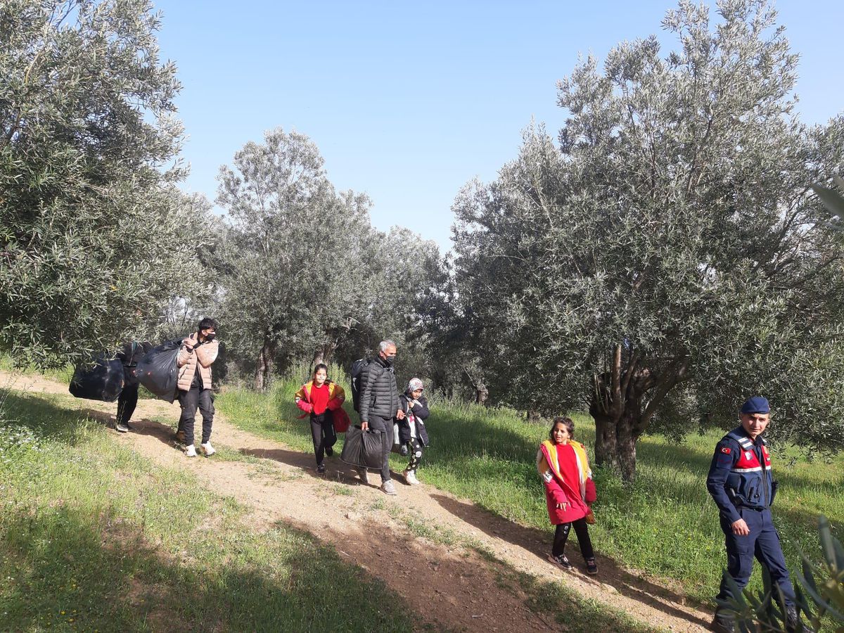 Çanakkale\'de bir haftada 657 düzensiz göçmen yakalandı