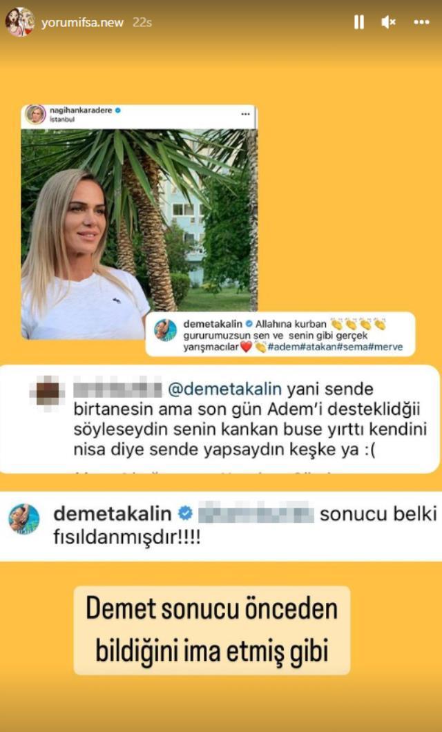 Demet Akalın, Survivor şampiyonunu daha önceden bildiğini ima etti: Sonucu belki fısıldanmıştır Demet Akalın, Survivor şampiyonunu daha önceden bildiğini ima etti: Sonucu belki fısıldanmıştır