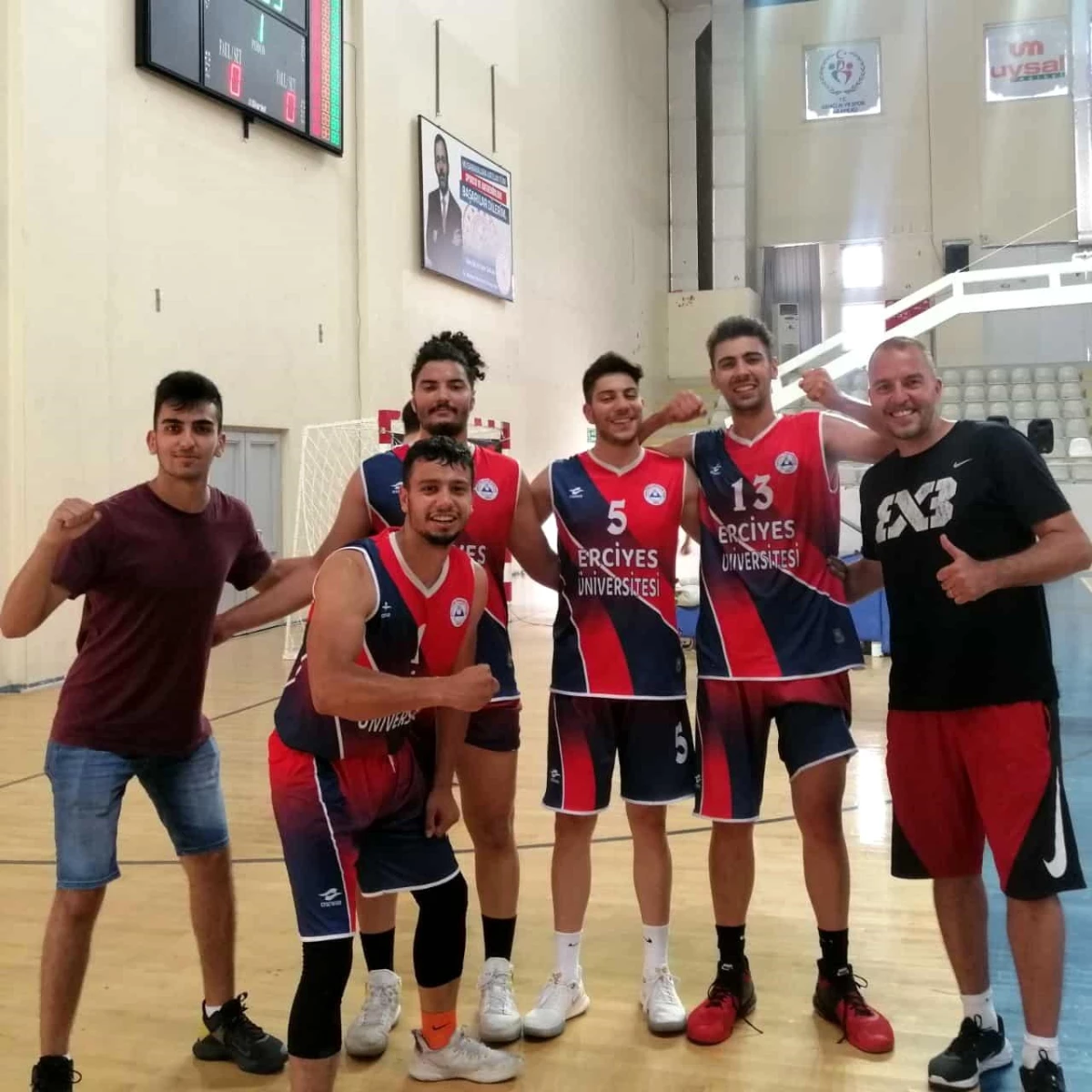 Erciyes Üniversitesi 3x3 Basketbolda Türkiye 4.\'sü oldu