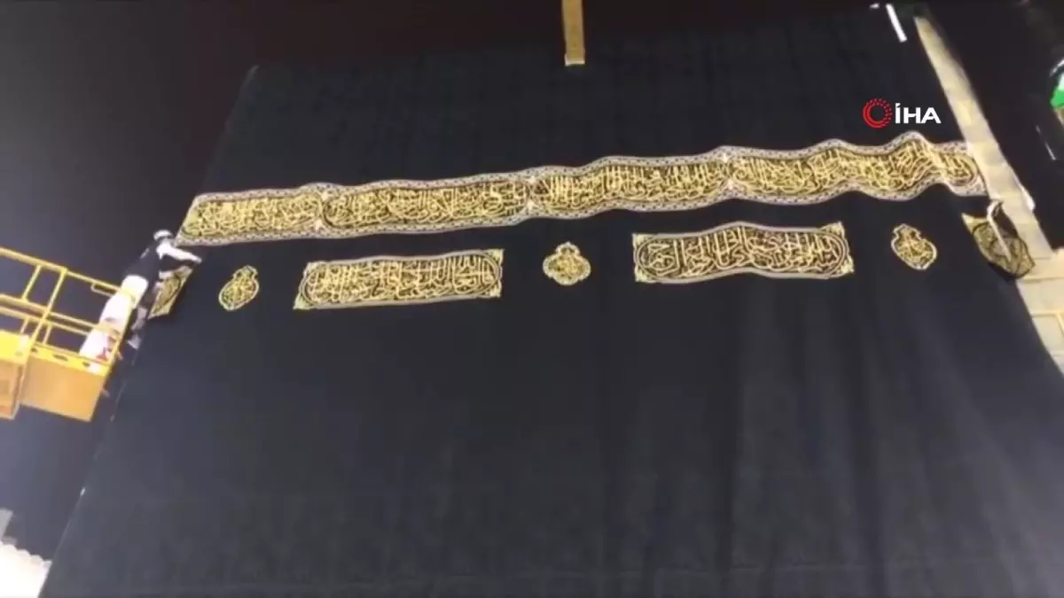 Kabe örtüsü değiştirilme işlemi 30 Temmuz'a (1 Muharrem) alındı