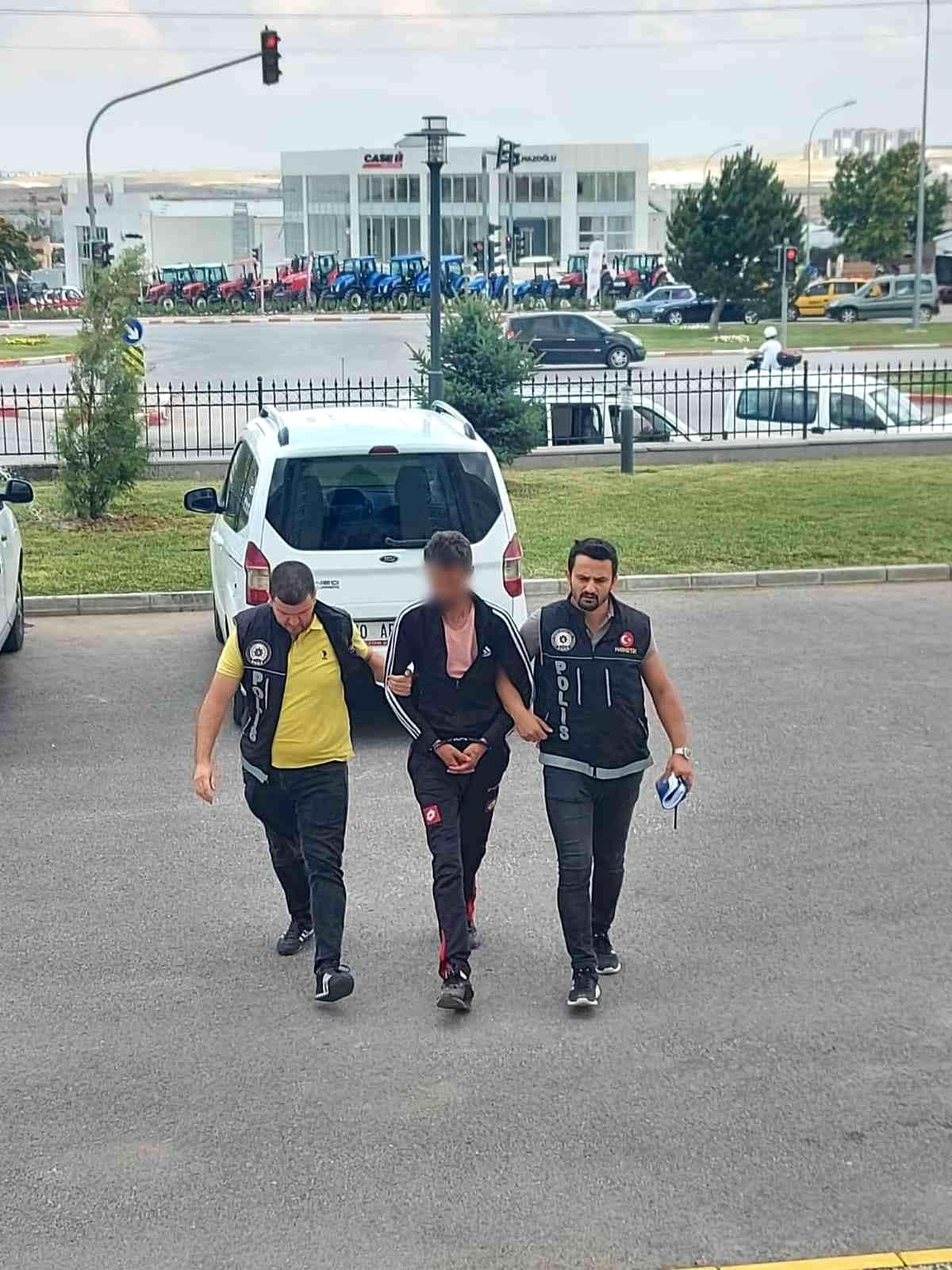 Karaman\'da uyuşturucudan gözaltına alınan 1 kişi tutuklandı