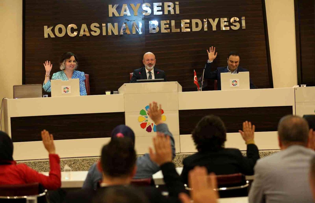 Kocasinan Belediyesi\'nin temmuz ayı meclis toplantısı yapıldı