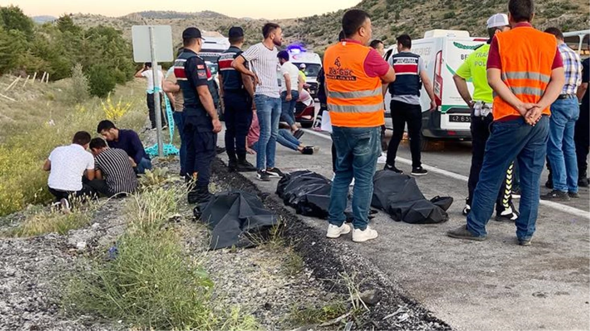 Konya\'da iki aracın çarpışmasıyla yaşanan feci kazada yürek burkan detay! 7 genç gölde yüzdükten sonra evlerine dönüyormuş