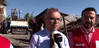 Son dakika haber: Maltepe Kaymakamı Tiryaki: '(Gecekondu yangını) Yaraları saracağız'