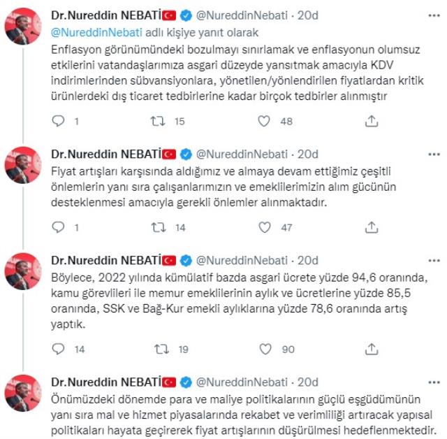 Son Dakika! Bakan Nebati: Küresel emtia fiyatlarındaki artışlar, haziran ayında enflasyonun yüzde 4,95 gerçekleşmesinde etkili oldu