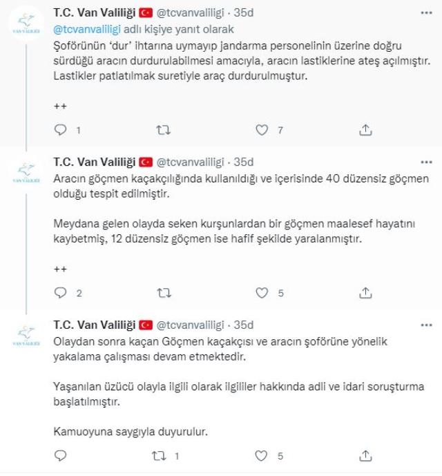 Son dakika haberleri | Van'da kaçan şüpheli minibüsün tekerine ateş açıldı: 1 ölü, 12 yaralı Son dakika haberleri | Van'da kaçan şüpheli minibüsün tekerine ateş açıldı: 1 ölü, 12 yaralı