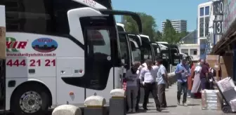 15 Temmuz Demokrasi Otogarı'nda Kurban Bayramı hareketliliği