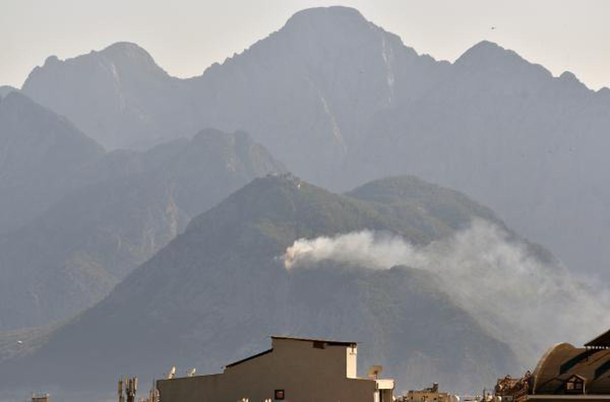 Son dakika haber... Antalya Tünektepe'de orman yangını