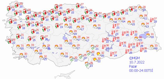 Bayram planı yapanlar dikkat! İstanbul dahil 23 ilde sağanak yağış bekleniyor