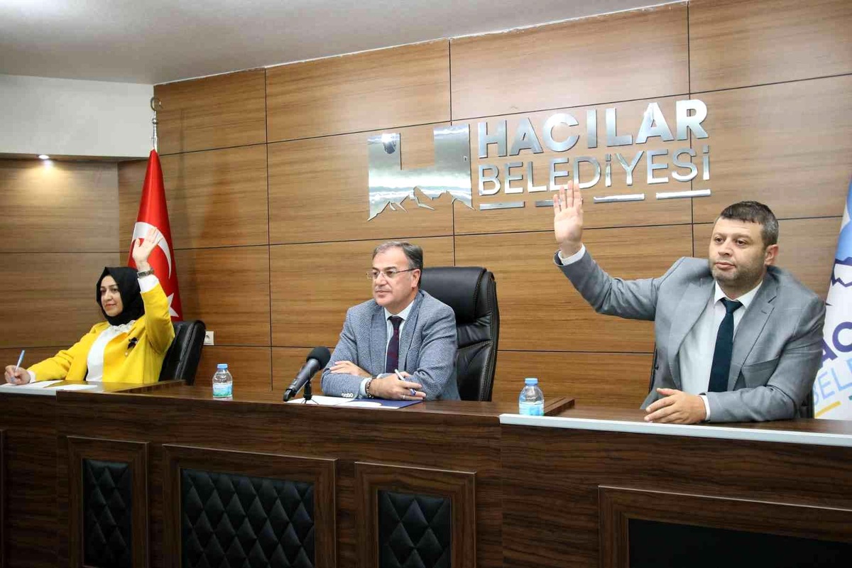 Hacılar Belediyesi Meclis Toplantısı yapıldı