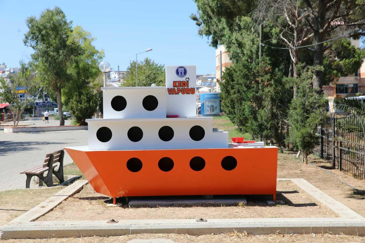 Hurda Malzemeler, Didim\'de Sokak Hayvanları İçin Yuva Oldu