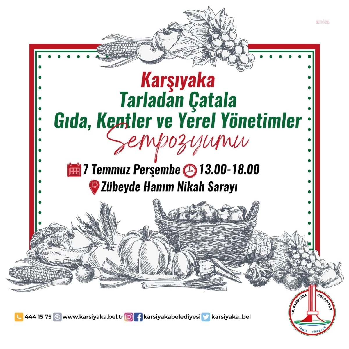 Karşıyaka\'da Kentsel Gıda ve Kent Tarımı Konuşulacak