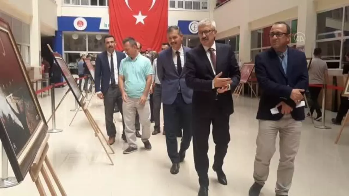 Konya Adliyesi\'nde 15 Temmuz Demokrasi ve Milli Birlik Günü sergisi açıldı