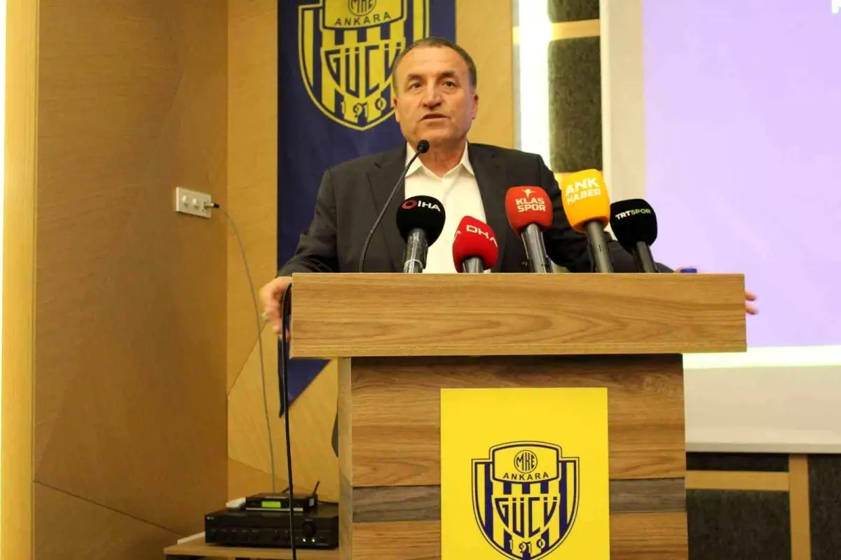 MKE Ankaragücü Başkanı Koca: "Ankaragücü\'nün altyapısı geldiğimizden beri maalesef çok kötüydü"