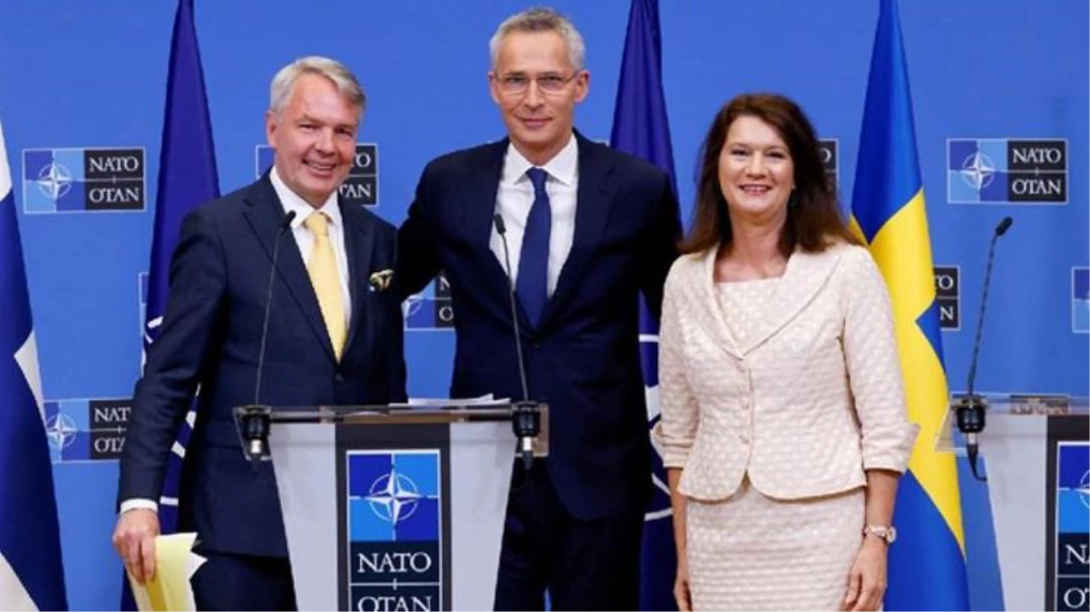 Stoltenberg, İsveç ve Finlandiya\'nın NATO\'ya katılım protokolünün imzalandığı toplantıda konuştu: FETÖ terörüne karşı birlikte mücadele etmek gerek