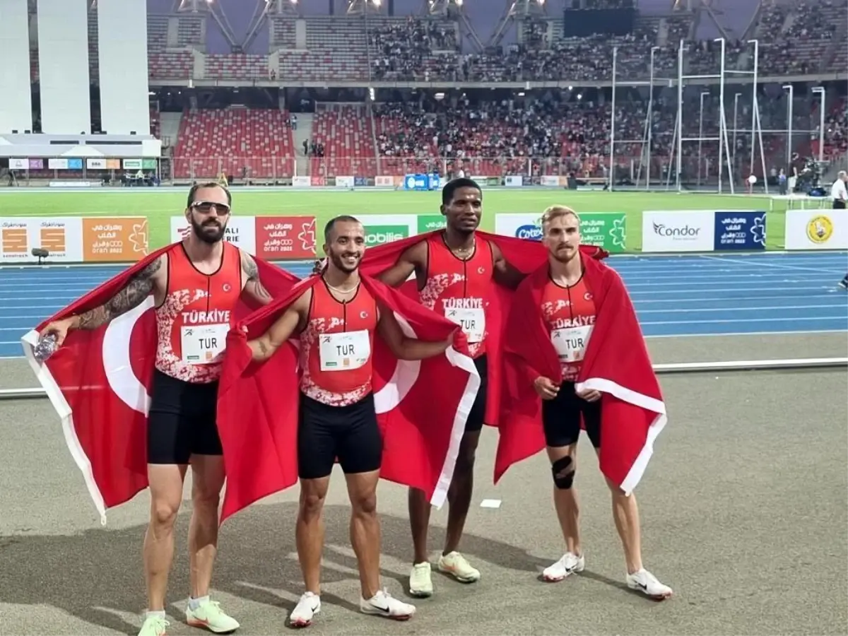 Türkiye atletizm tarihinin en iyi Akdeniz Oyunları performansı 15 madalya ile geldi