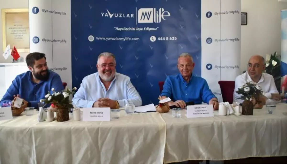 Aydın\'da faaliyet gösteren inşaat firması Yavuzlar, sektörle ilgili basın toplantısı düzenledi