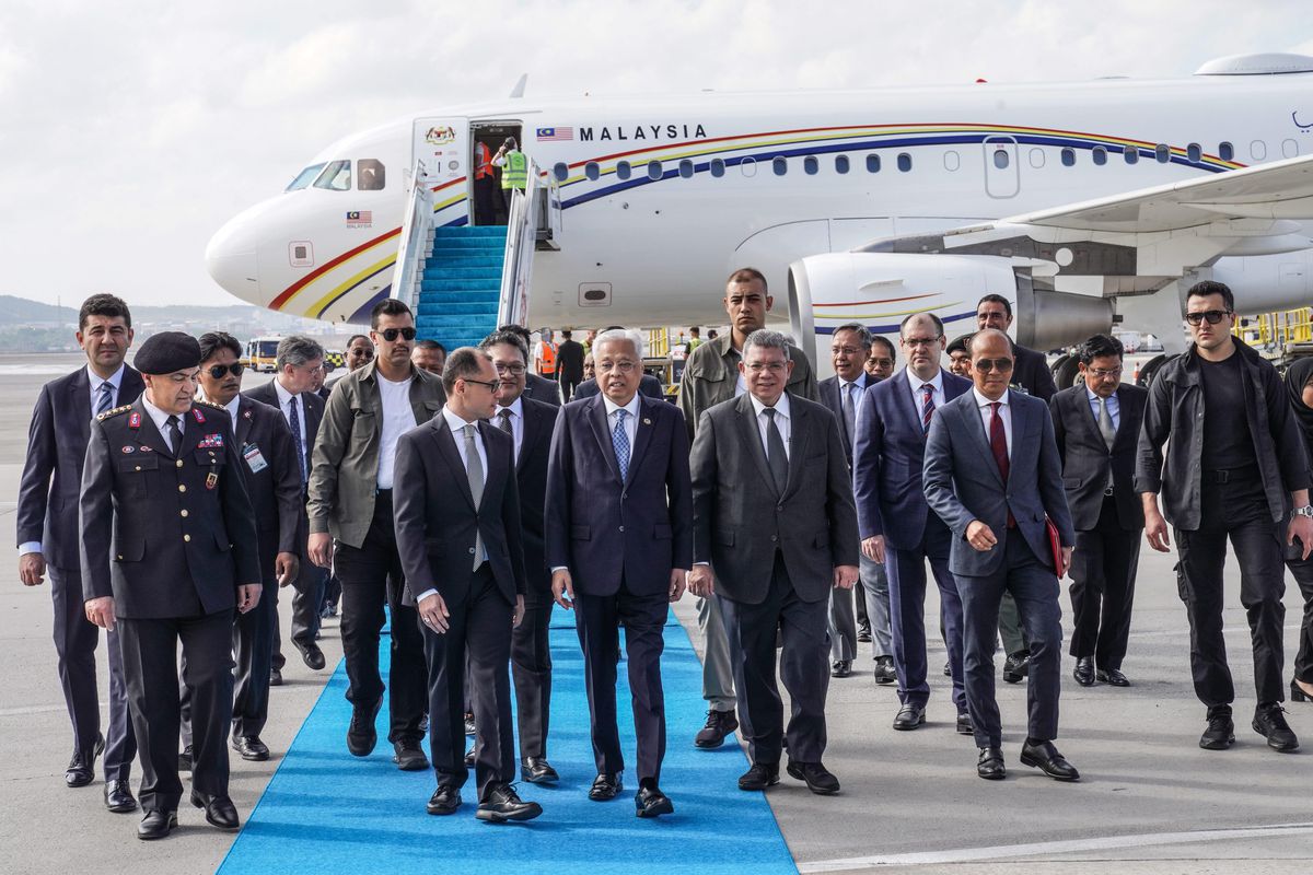 İstanbul Sabiha Gökçen Uluslararası Havalimanı Malezya Başbakanı Yakup\'u ağırladı