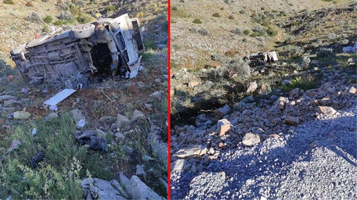 Konya\'da tarım işçilerini taşıyan minibüs devrildi: 2 kişi öldü, 18 kişi yaralandı