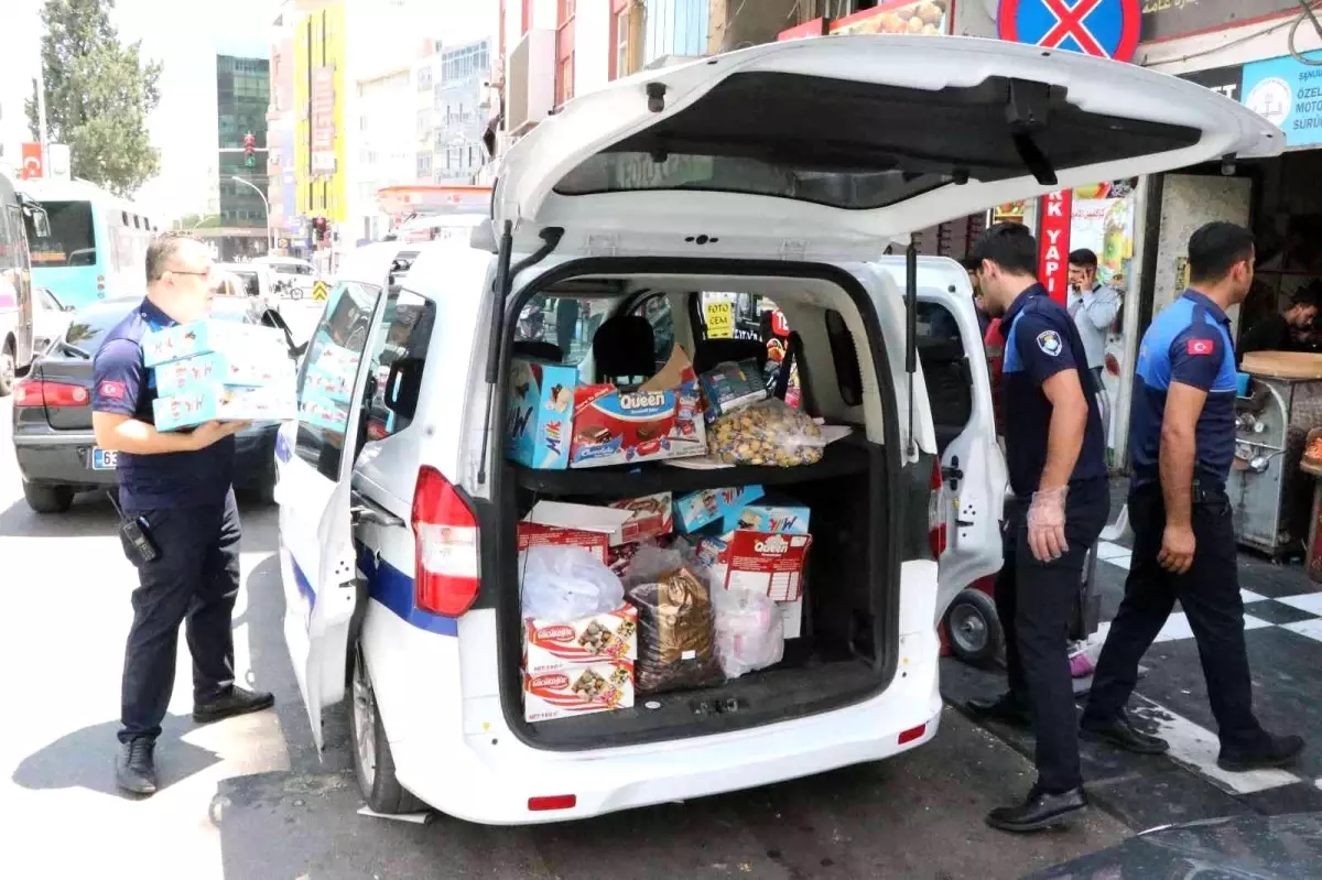 Şanlıurfa\'da son kullanım tarihi geçmiş şeker ve çikolata ele geçirildi