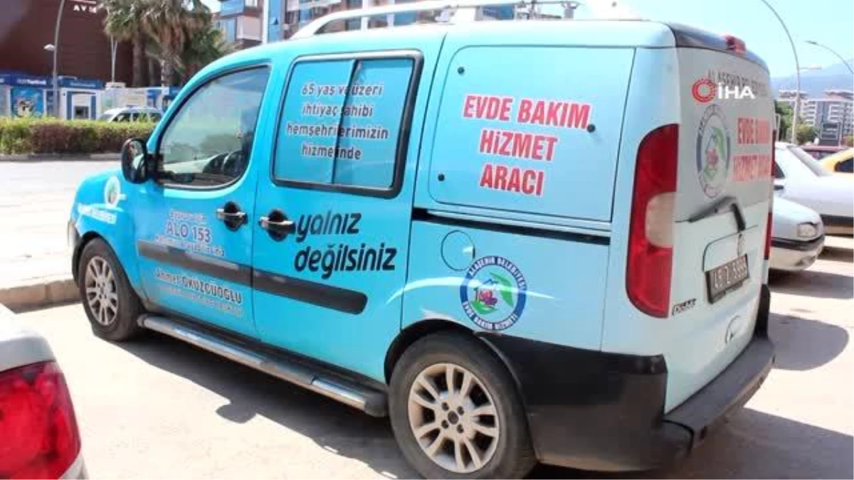 Alaşehir Belediyesi\'nden ihtiyaç sahibi vatandaşlara evde bakım hizmeti