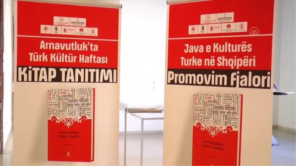 Arnavutluk\'ta "Arnavutça\'daki Türkçe Alıntılar" adlı kitap tanıtıldı