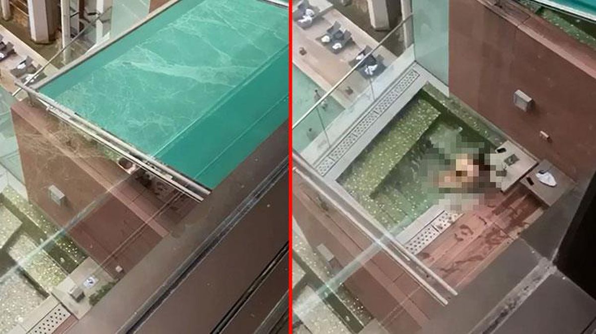 Hong Kong\'da evli çift, otel havuzunda kimseyi umursamadan cinsel ilişkiye girdi