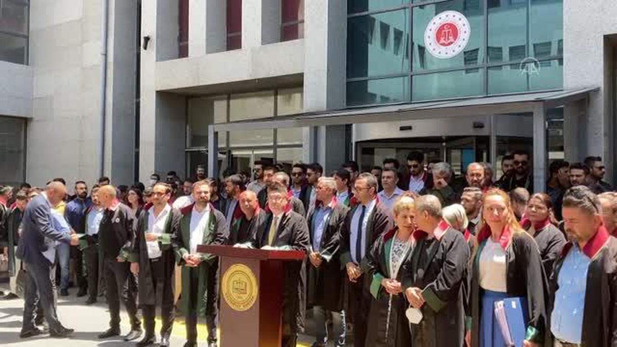 GAZİANTEP - Avukat Servet Bakırtaş\'ın öldürülmesi protesto edildi