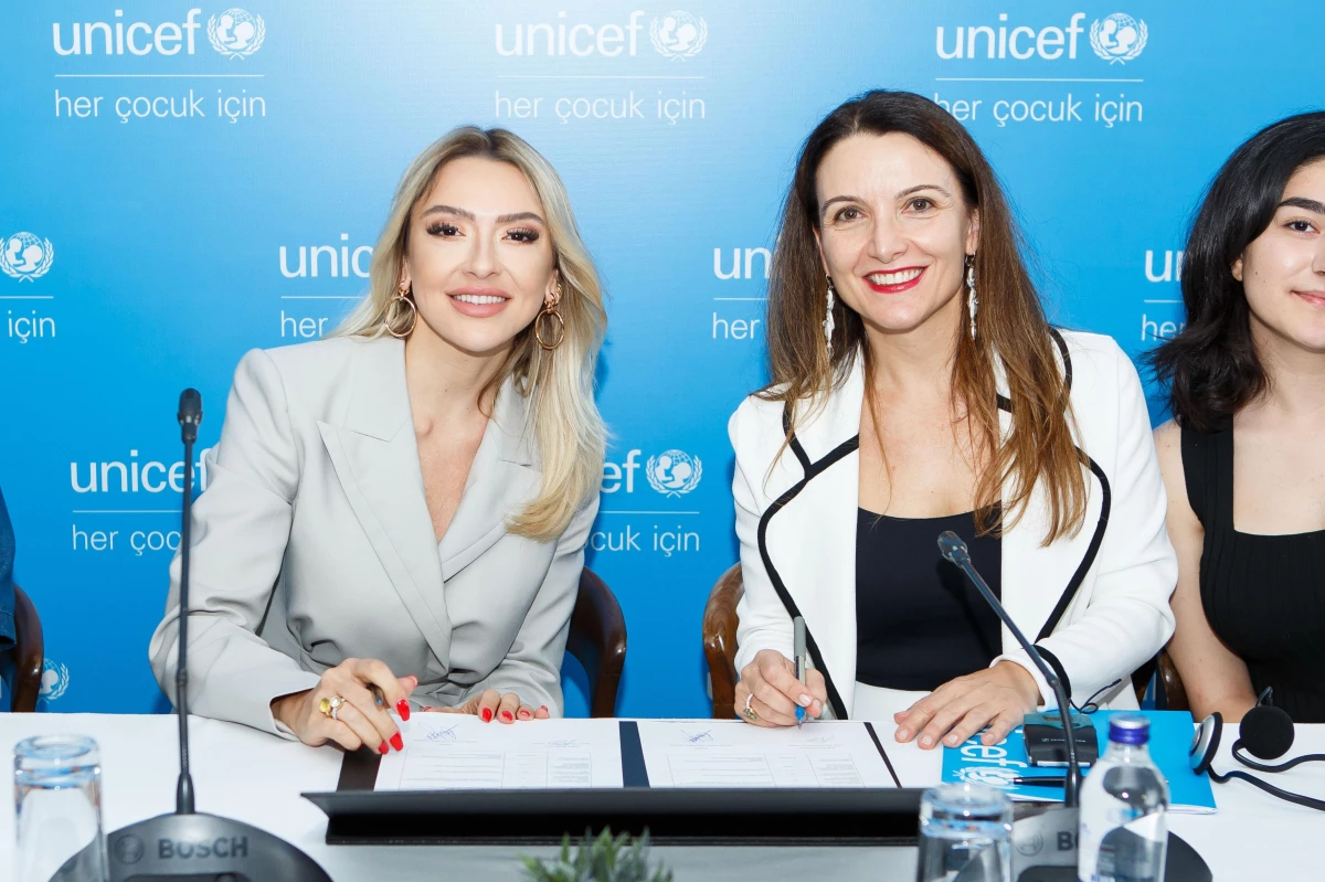 Hadise, UNICEF Türkiye\'nin çocuk koruma programlarının sözcülüğüne atandı