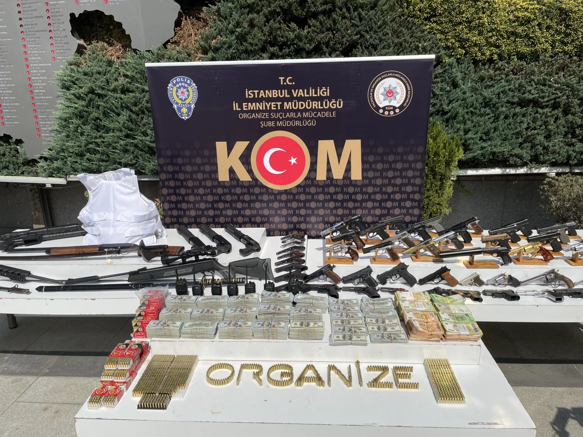 İstanbul merkezli organize suç örgütüne yönelik operasyon