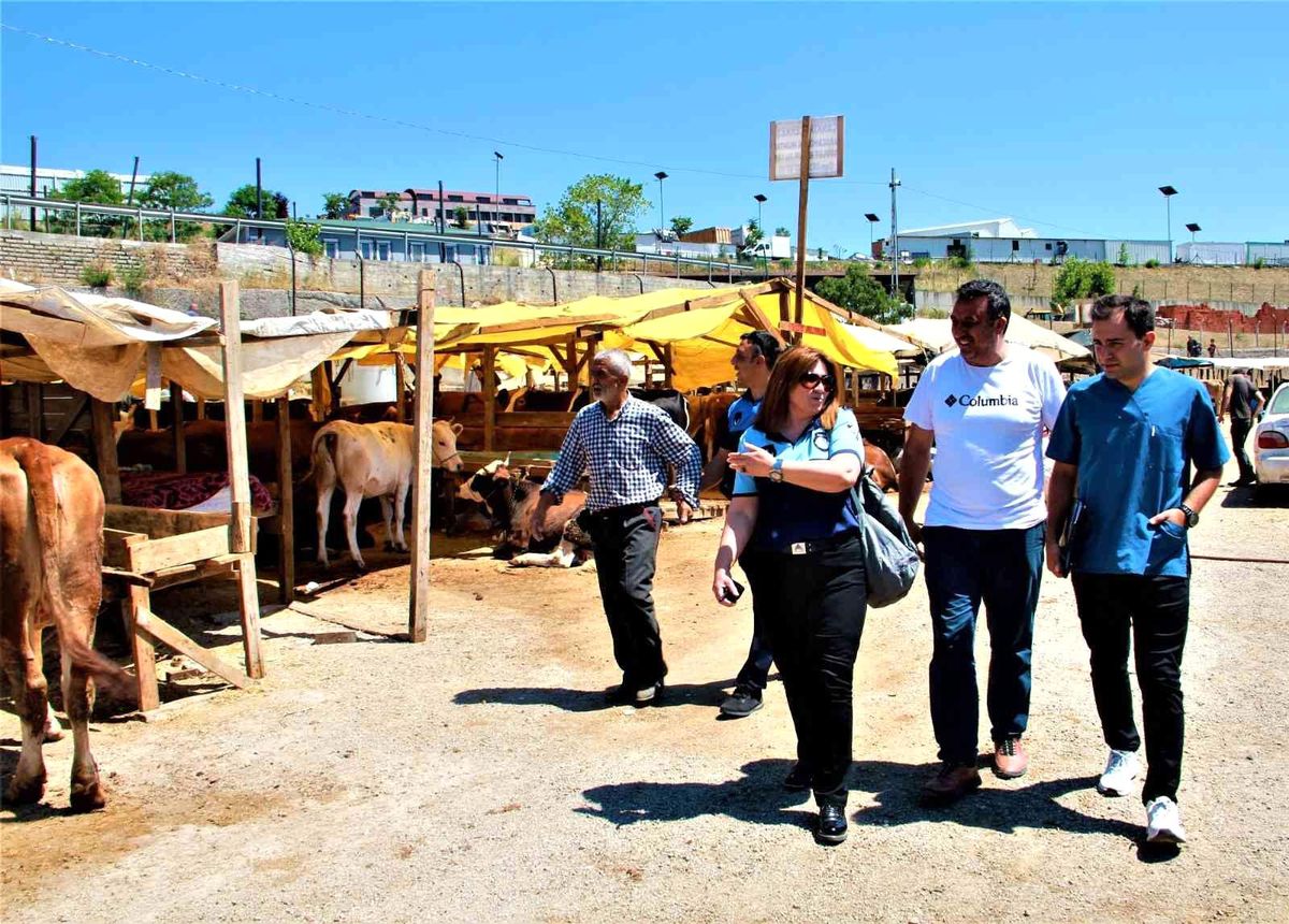 Kurban pazarlarında sıkı denetim