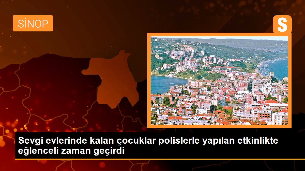 Son dakika haber: Sevgi evlerinde kalan çocuklar polislerle yapılan etkinlikte eğlenceli zaman geçirdi